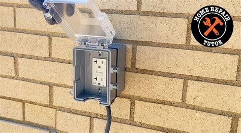 how to replace outdoor electrical box|replace outside electrical outlet covers.